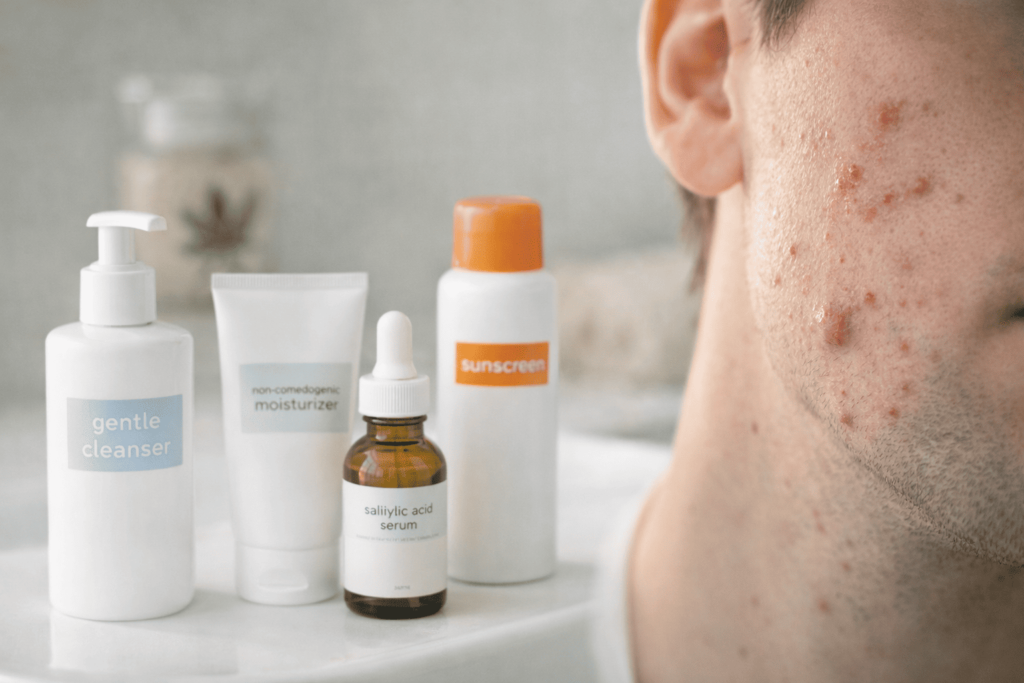 does thc cause acne
