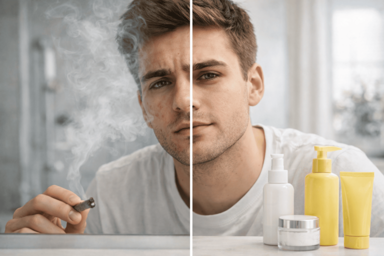 can weed cause acne