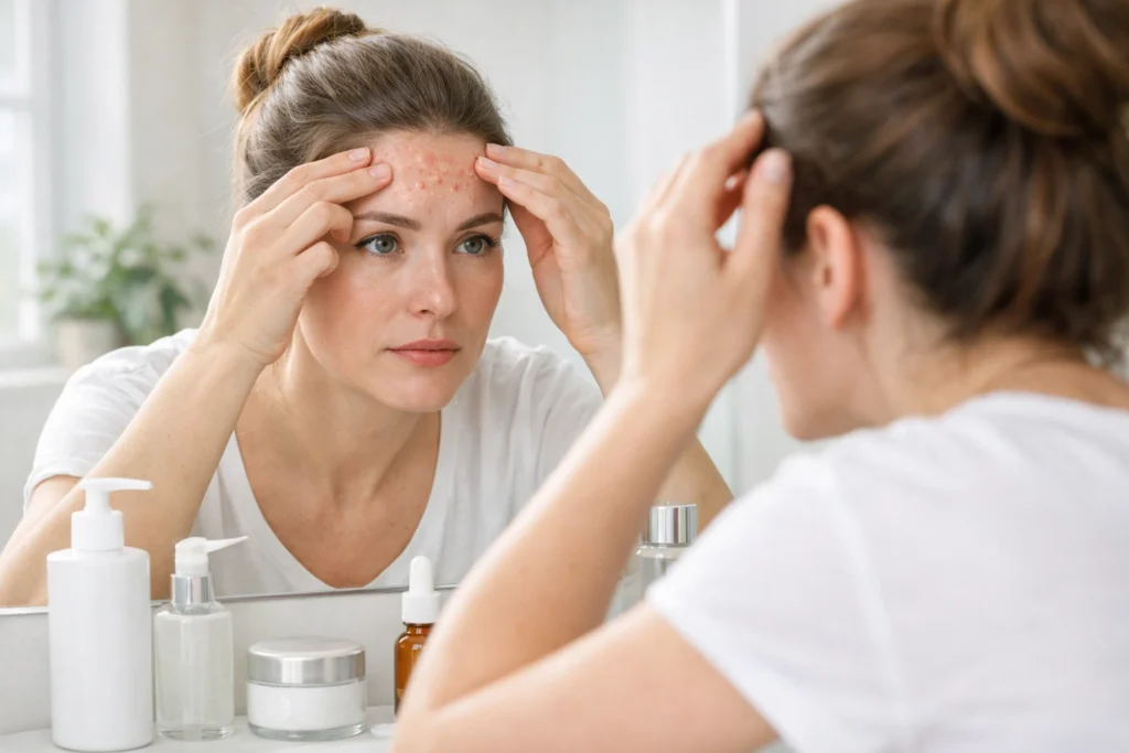 how to clear fungal acne