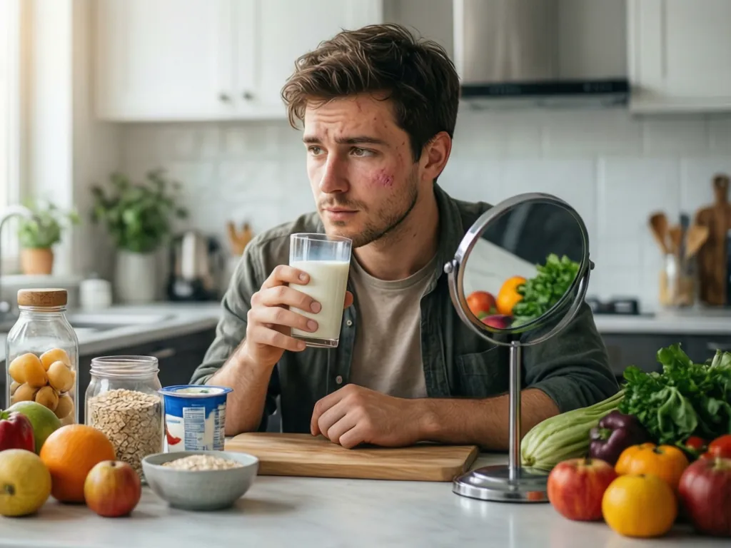 could dairy cause acne