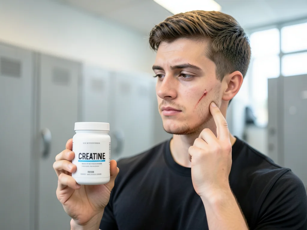 does creatine cause acne