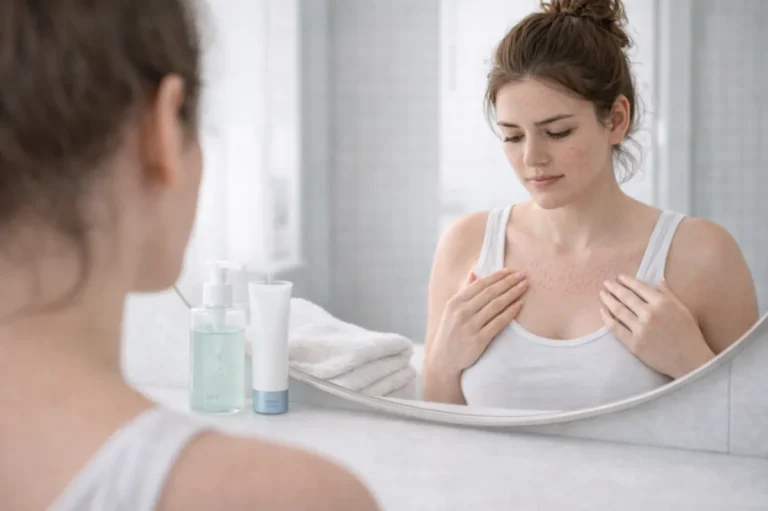 chest acne causes