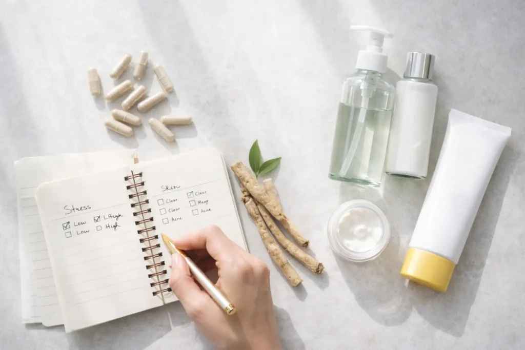 does ashwagandha help acne
