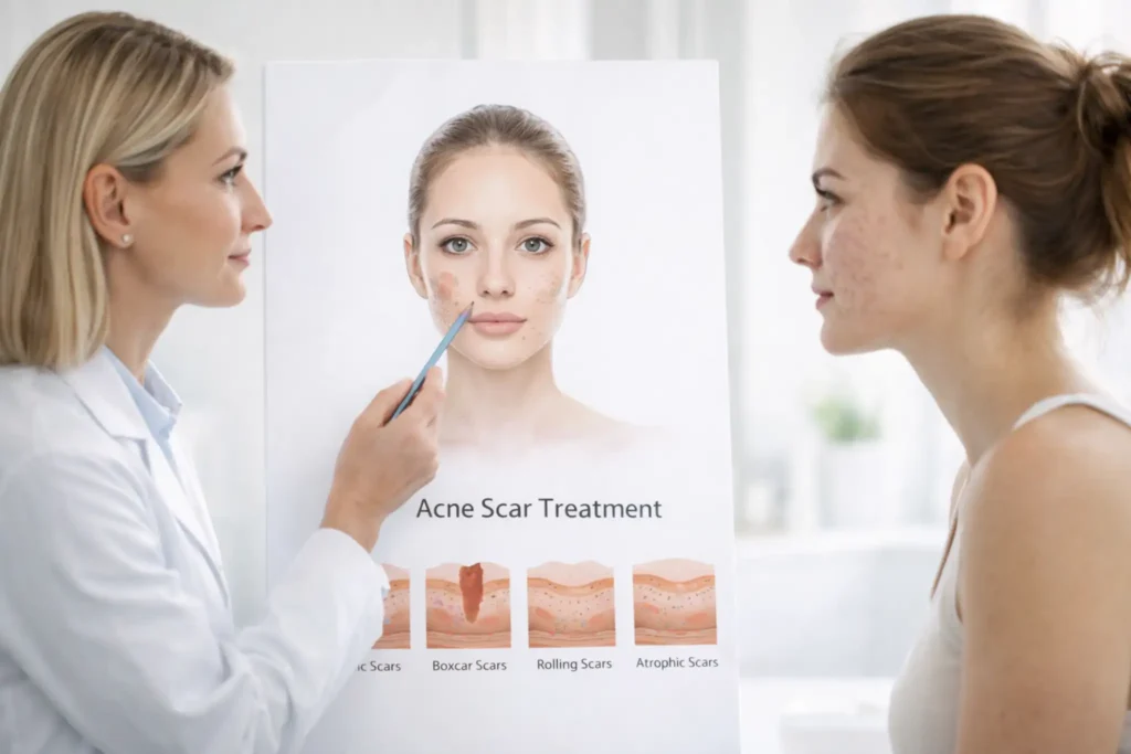 acne scars topical