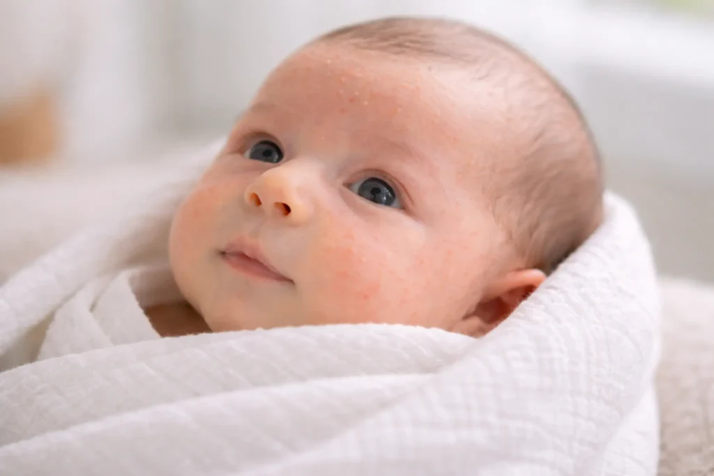 baby acne breast milk