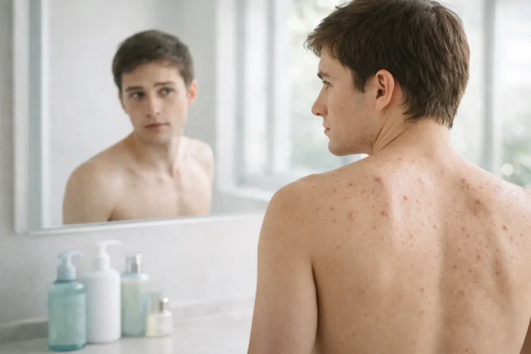 why do i have back acne