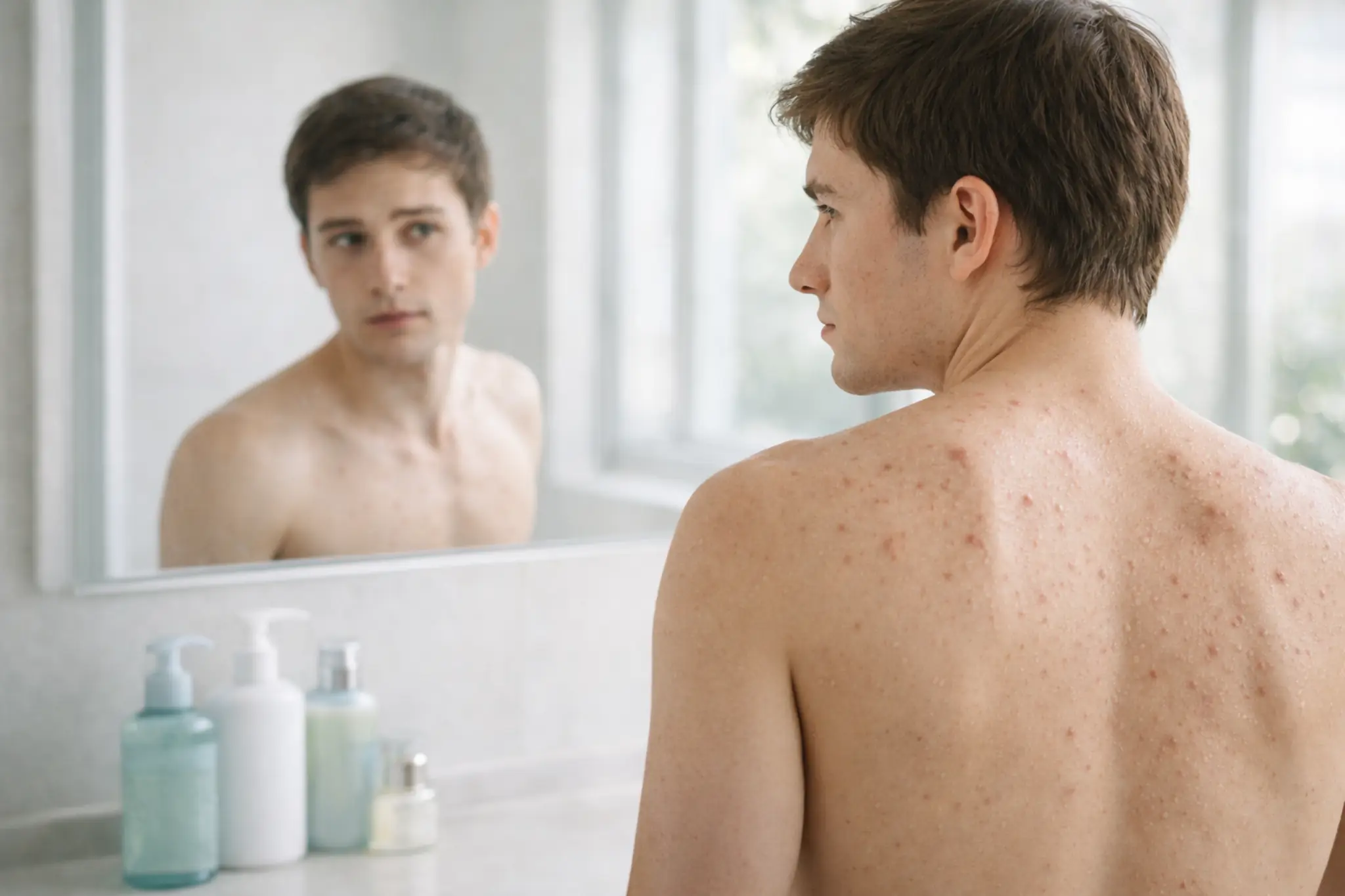 why do i have back acne