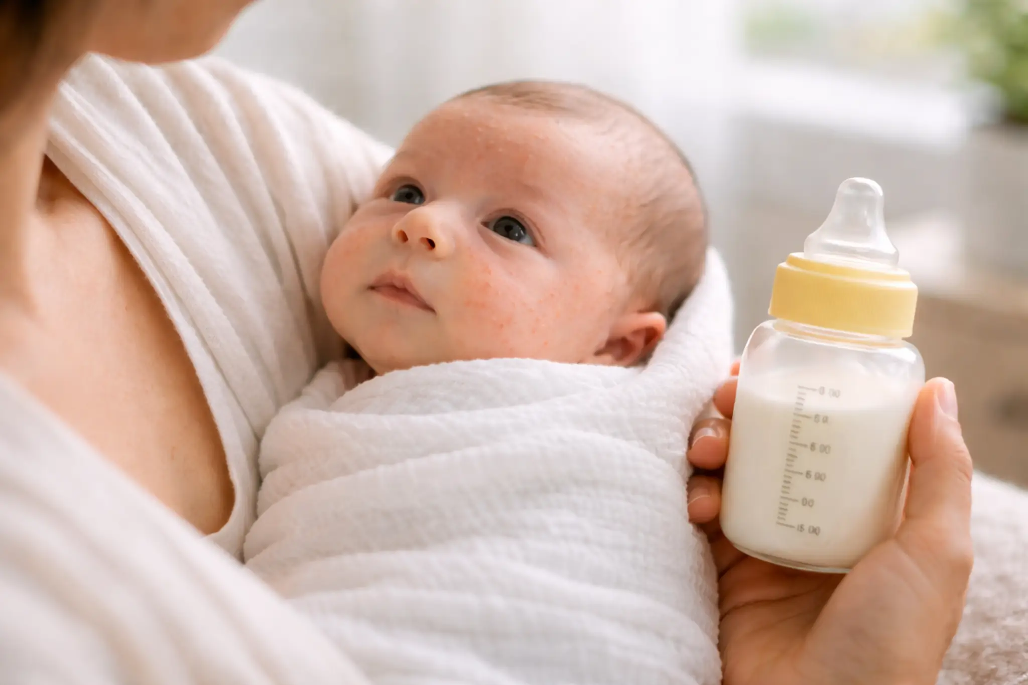 baby acne breast milk