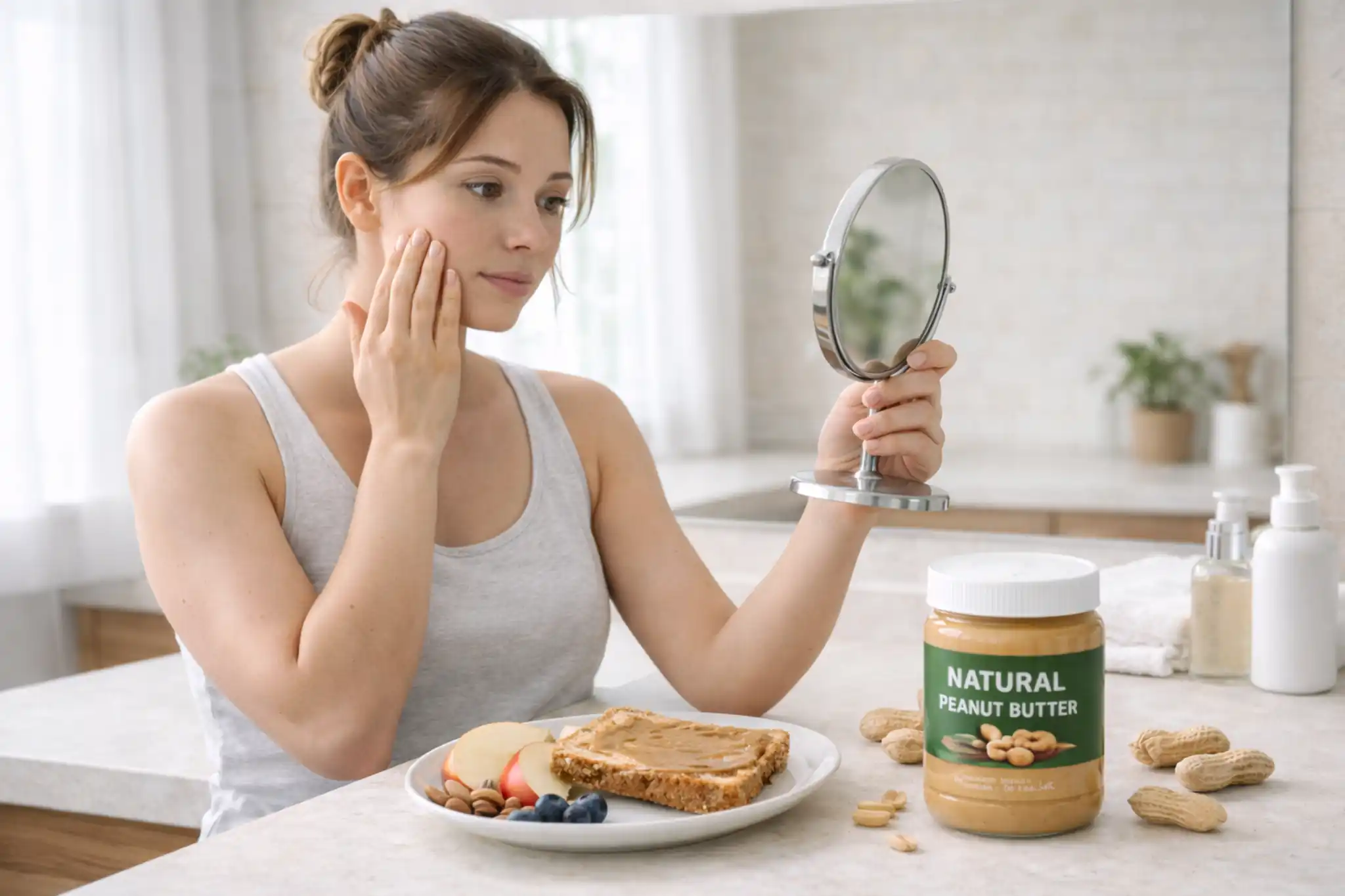 will peanut butter cause acne