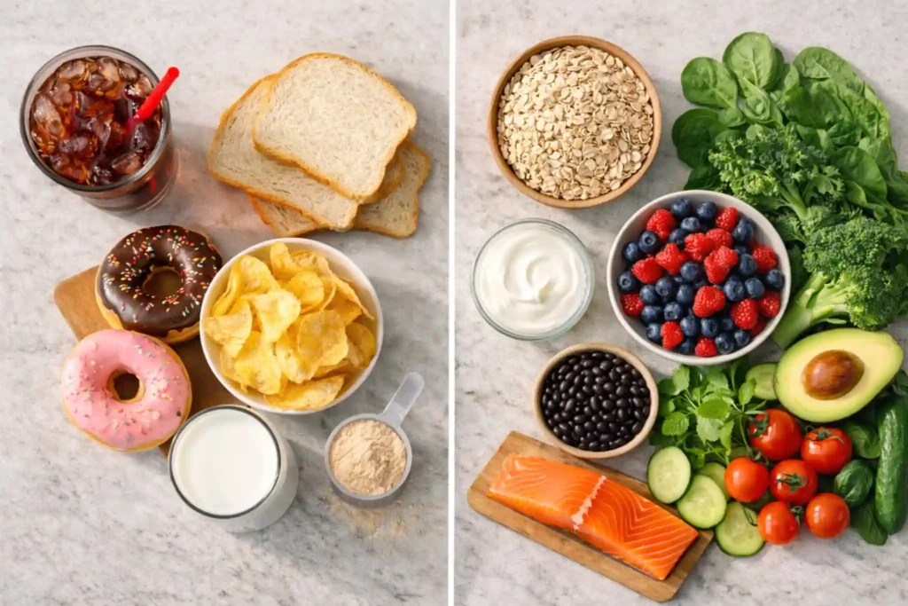 foods that cause acne