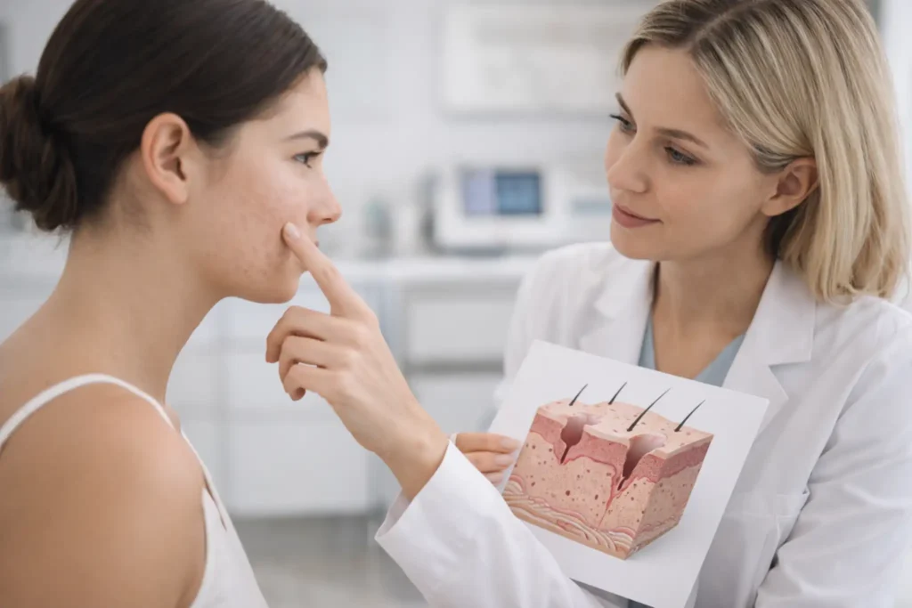 acne scar removal laser surgery