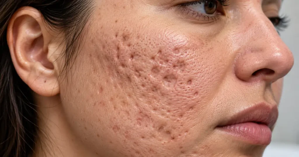 dermatologist on acne scars