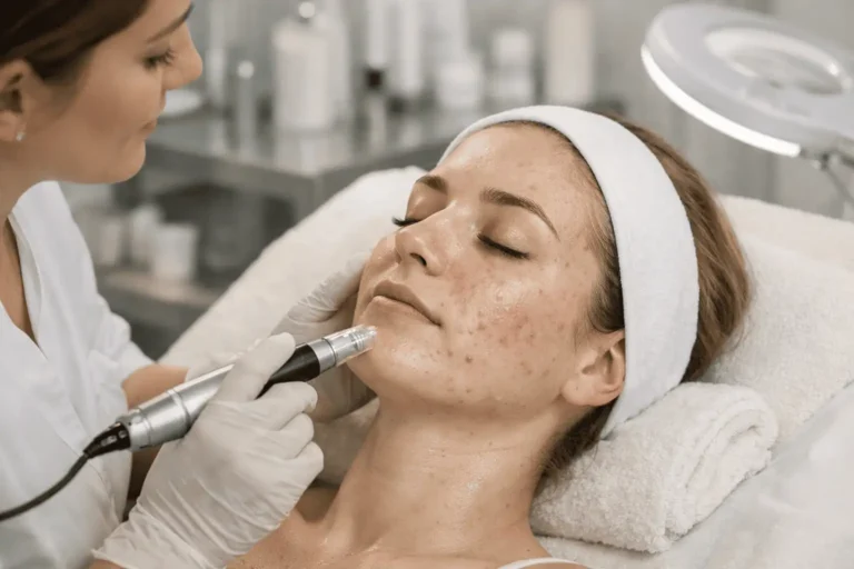 Does Microneedling Help Acne