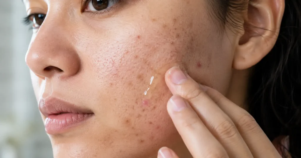 products for acne scars