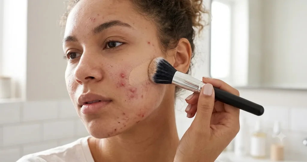 foundation for breakout prone skin