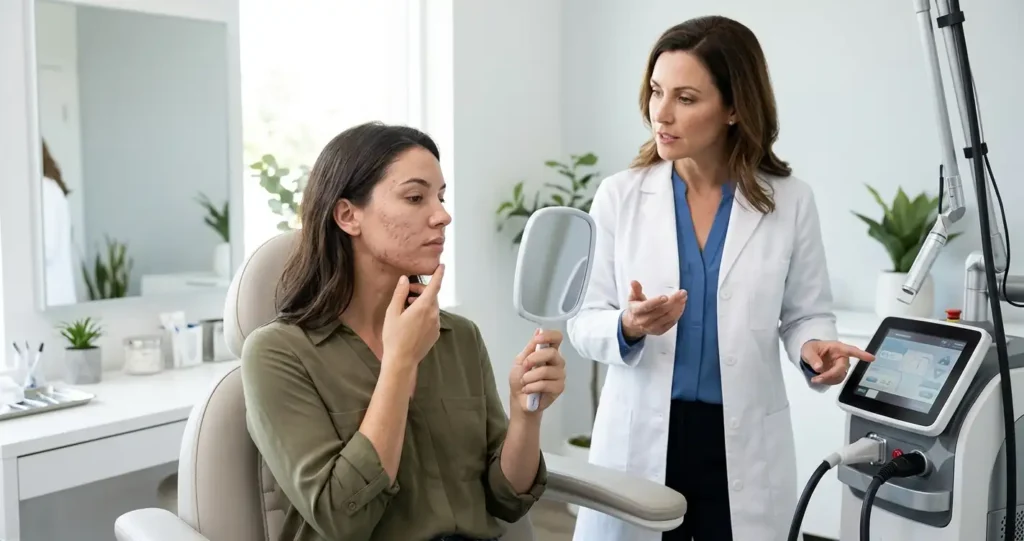 laser surgery for acne scars price