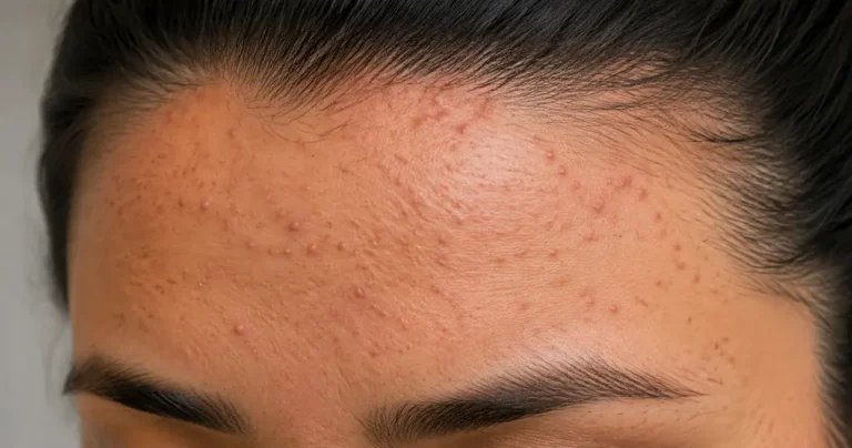 what does fungal acne look like