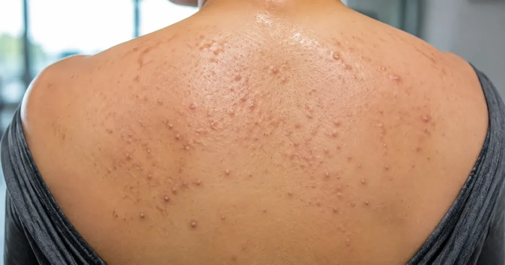 what causes fungal acne