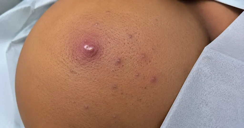 butt acne causes