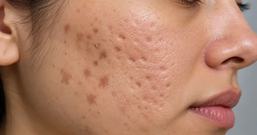 does tretinoin work on acne scars