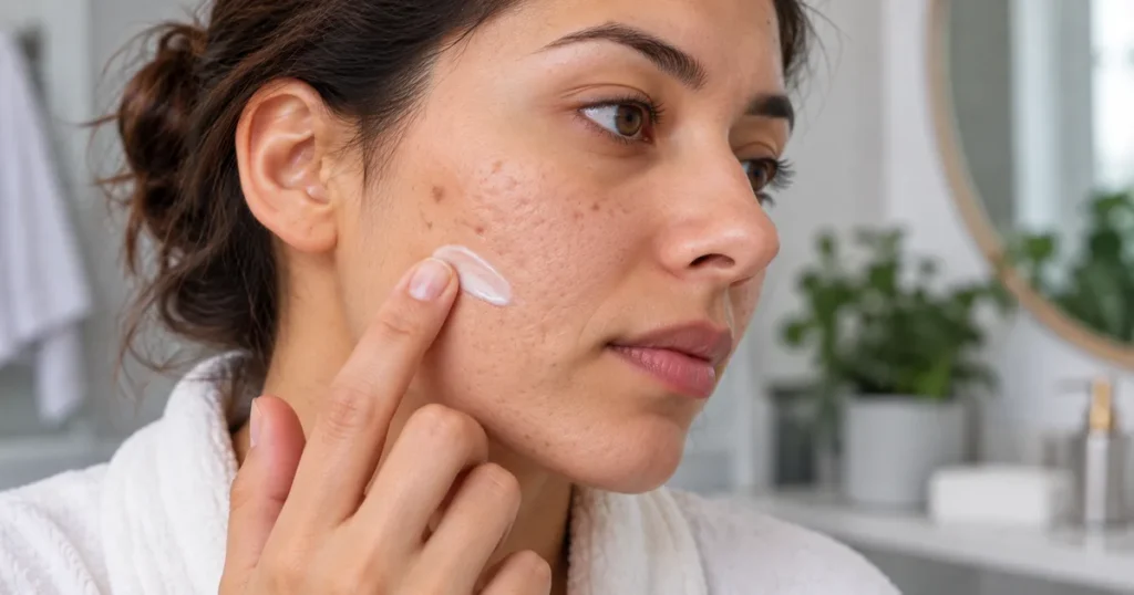 does tretinoin work on acne scars