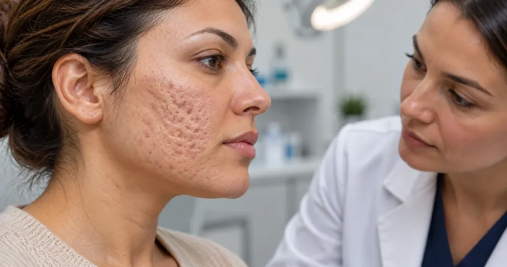 aser resurfacing acne scarring