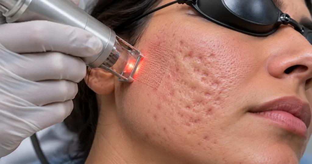 aser resurfacing acne scarring